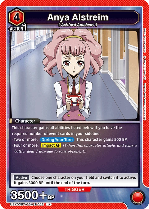 Anya Alstreim - Union Arena (English) card