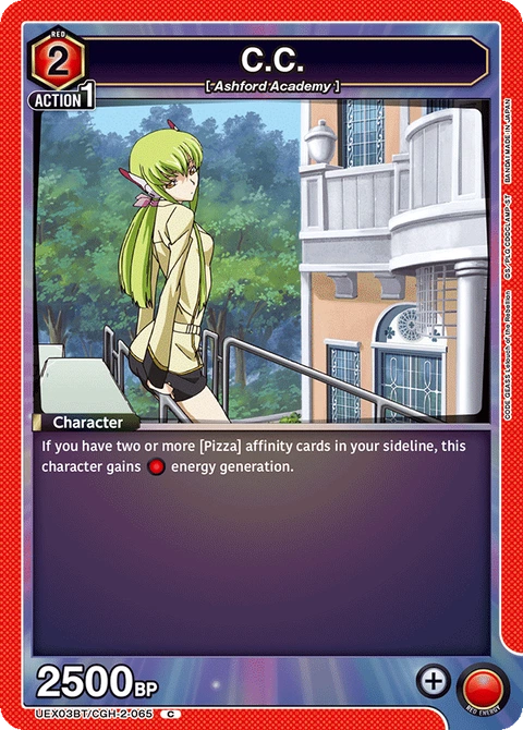 C.C. - Union Arena (English) card