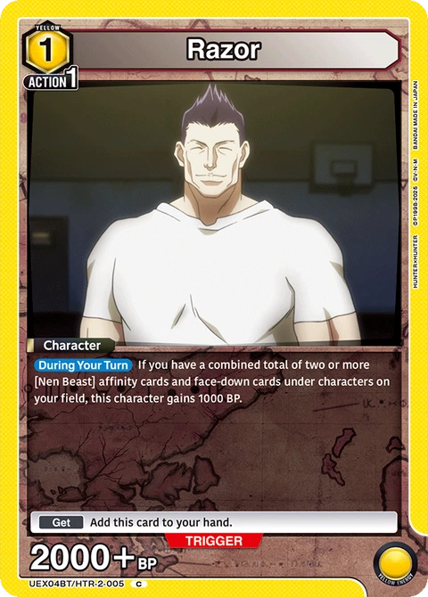 Razor - Union Arena (English) card