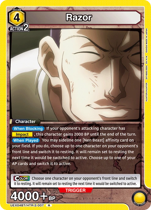 Razor - Union Arena (English) card