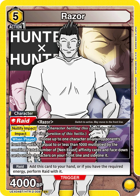 Razor - Union Arena (English) card