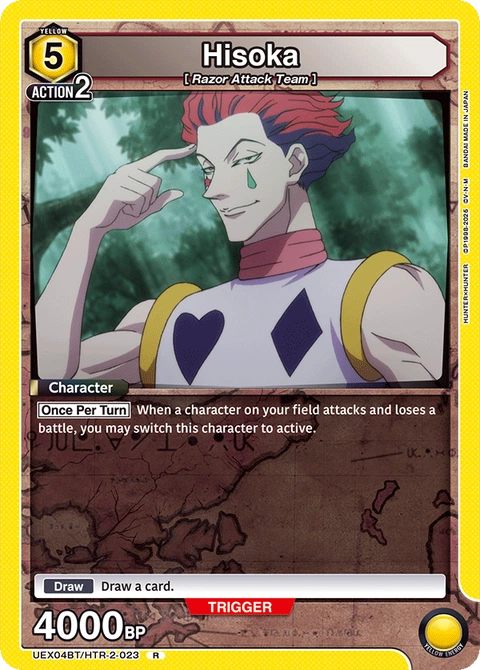 Hisoka - Union Arena (English) card