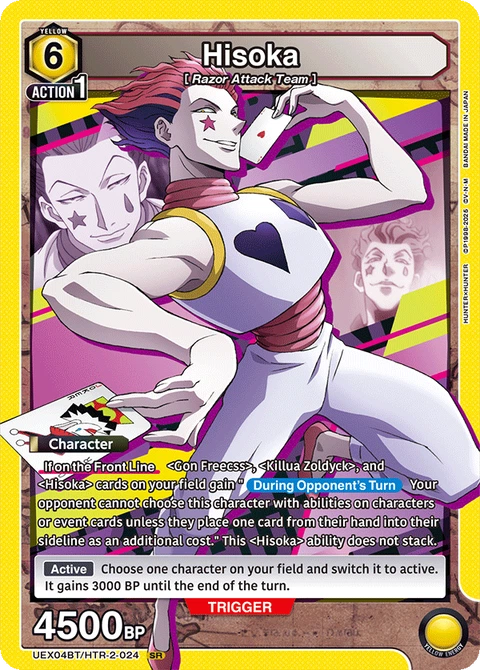 Hisoka - Union Arena (English) card