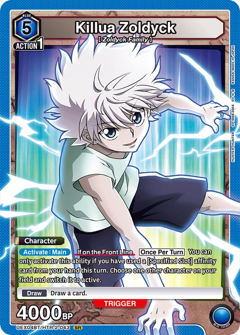 Killua Zoldyck - Union Arena (English) card