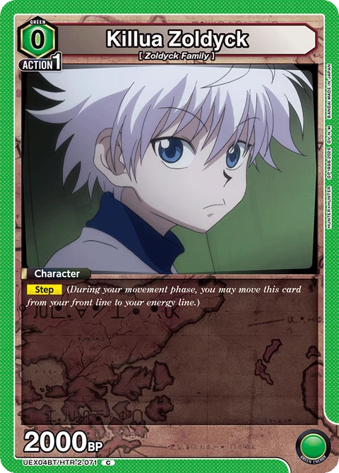Killua Zoldyck - Union Arena (English) card