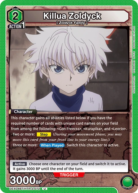 Killua Zoldyck - Union Arena (English) card