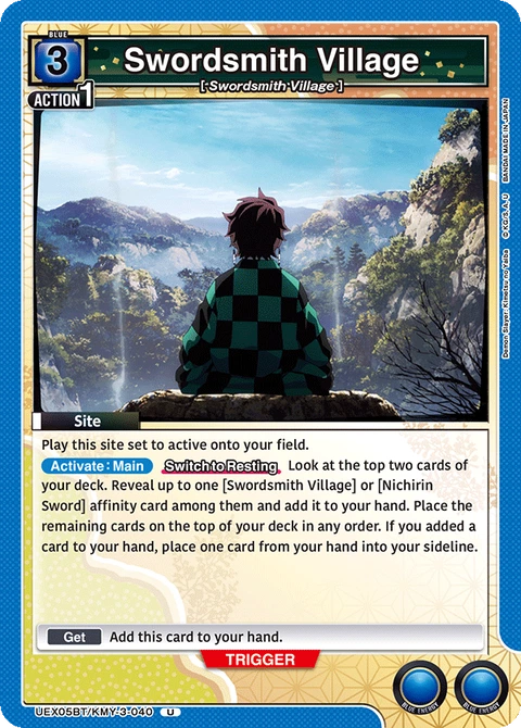 Swordsmith Village - Union Arena (English) card