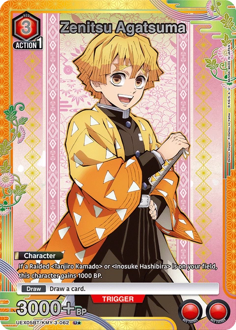 Zenitsu Agatsuma - Union Arena (English) card