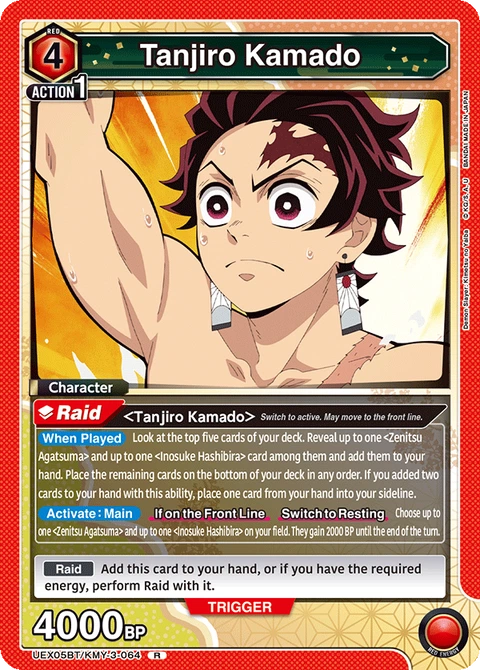 Tanjiro Kamado - Union Arena (English) card