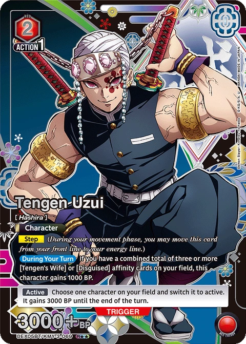 Tengen Uzui - Union Arena (English) card