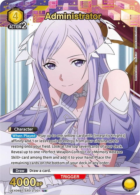Administrator - Union Arena (English) card