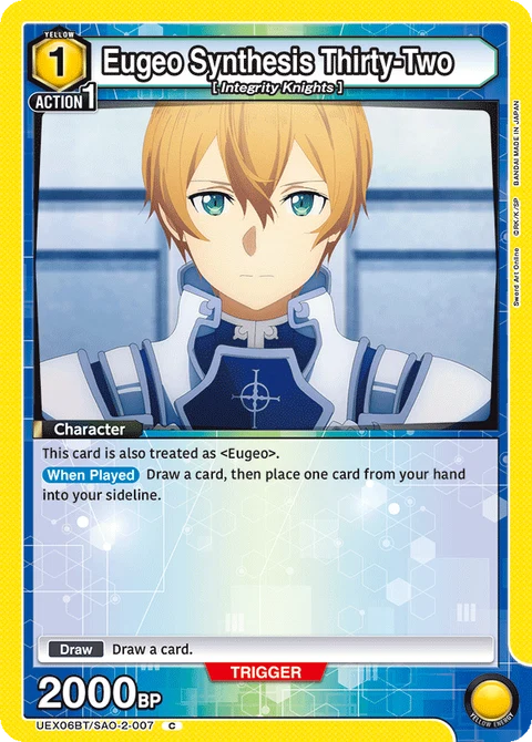 Eugeo Synthesis Thirty-Two - Union Arena (English) card