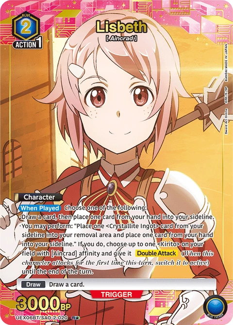 Lisbeth - Union Arena (English) card