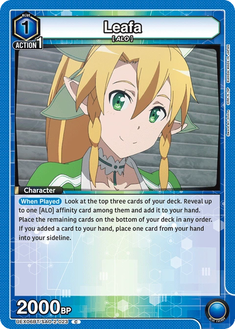 Leafa - Union Arena (English) card