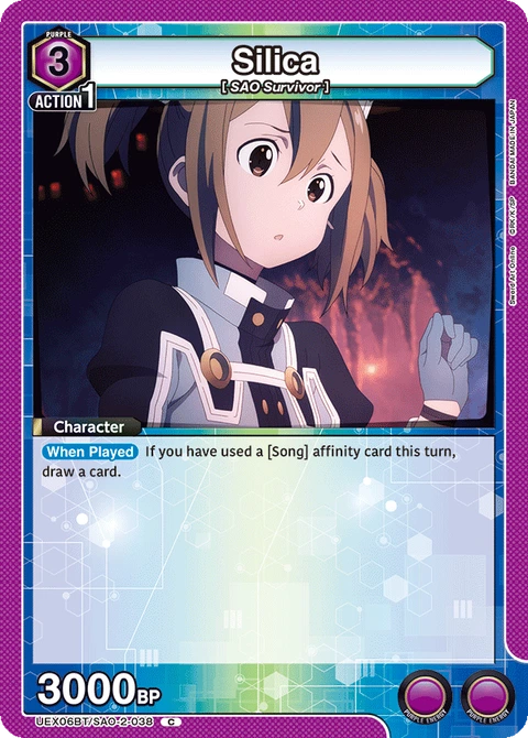 Silica - Union Arena (English) card