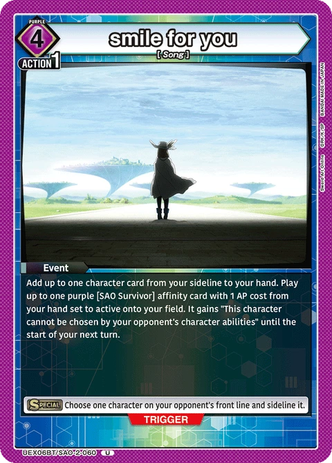 smile for you - Union Arena (English) card