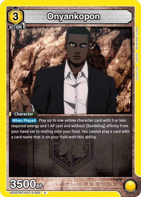 Onyankopon - Union Arena (English) card