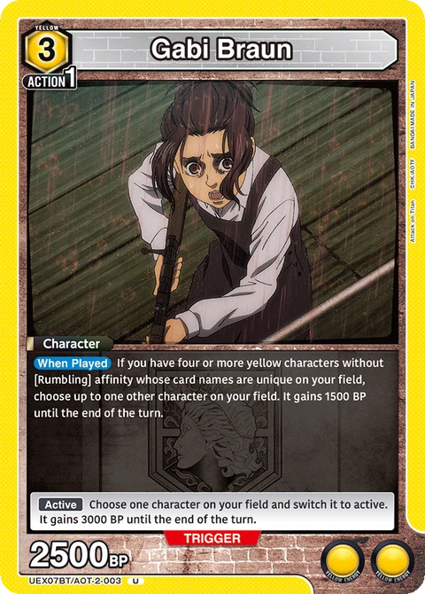 Gabi Braun - Union Arena (English) card