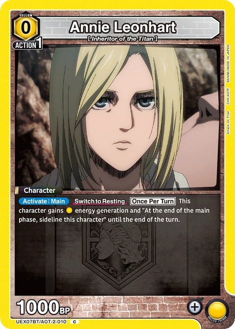 Annie Leonhart - Union Arena (English) card