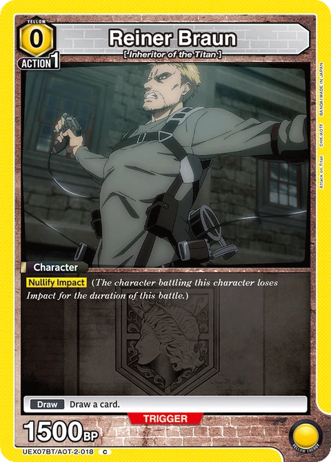 Reiner Braun - Union Arena (English) card