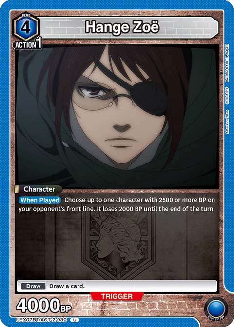 Hange Zoë - Union Arena (English) card