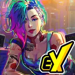 Cyberpunk TCG logo