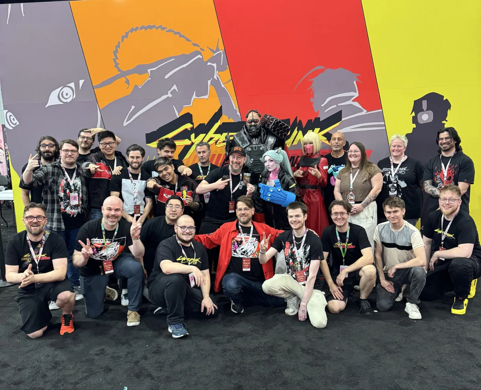 In Pictures: Cyberpunk TCG at Anime Expo 2026