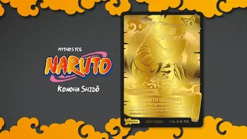 Excellence becomes legend: the Naruto Mythos TCG Gold Card