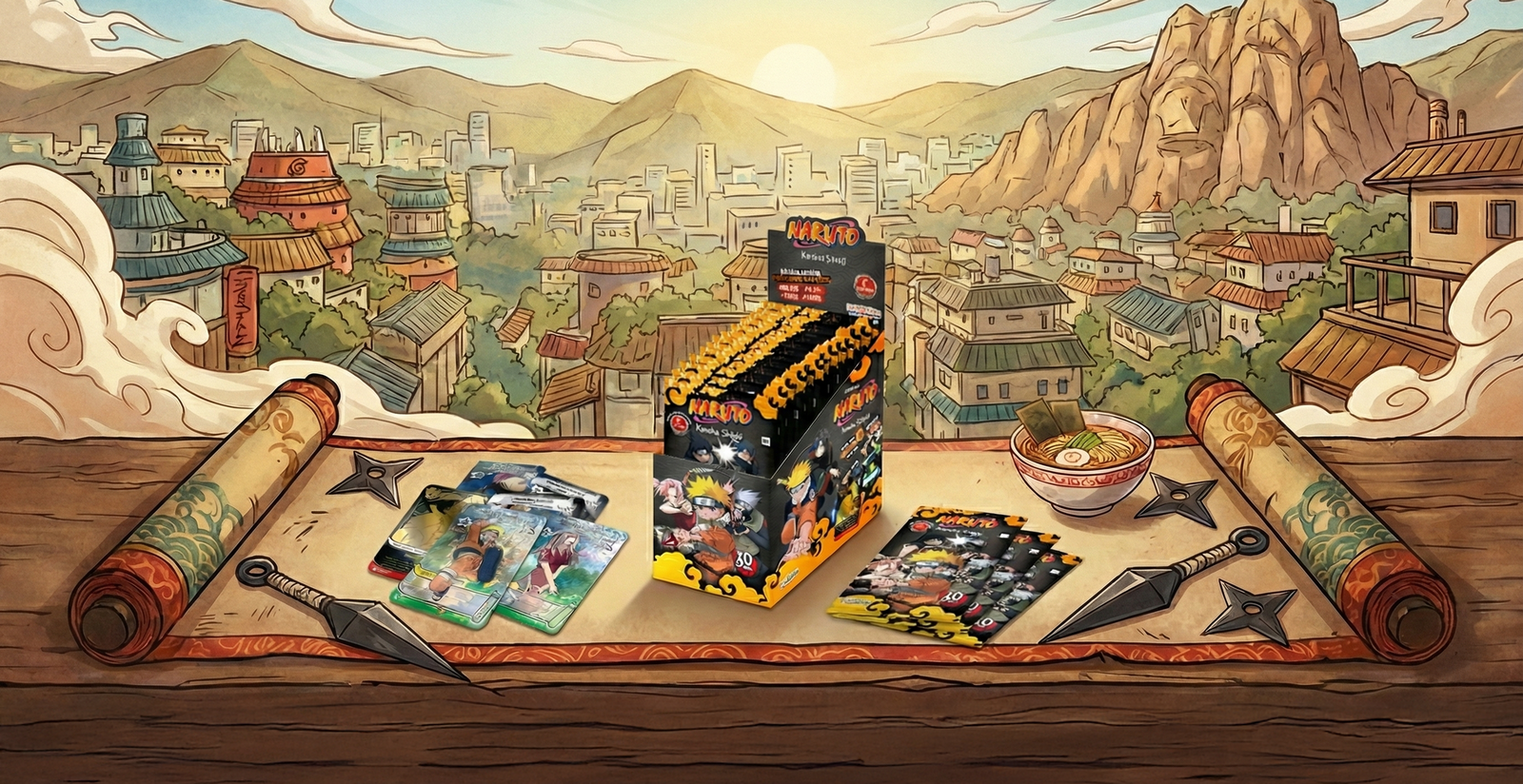 Naruto Mythos TCG: the first expansion now has an official release date