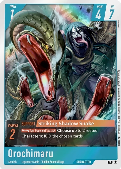 Orochimaru - Naruto TCG Bandai card